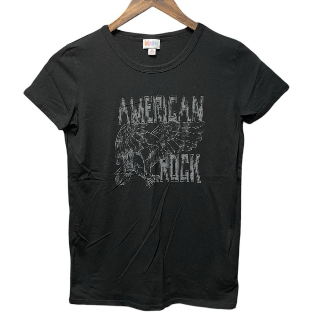 American rock Eagle graphic LuLaroe short sleeve casual Band like graphic shirt
